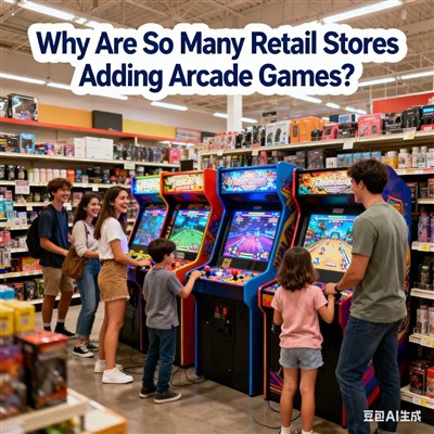 ইমানবোৰ খুচুৰা বিপণী কিয় আৰ্কেড গেম যোগ কৰা হৈছে?